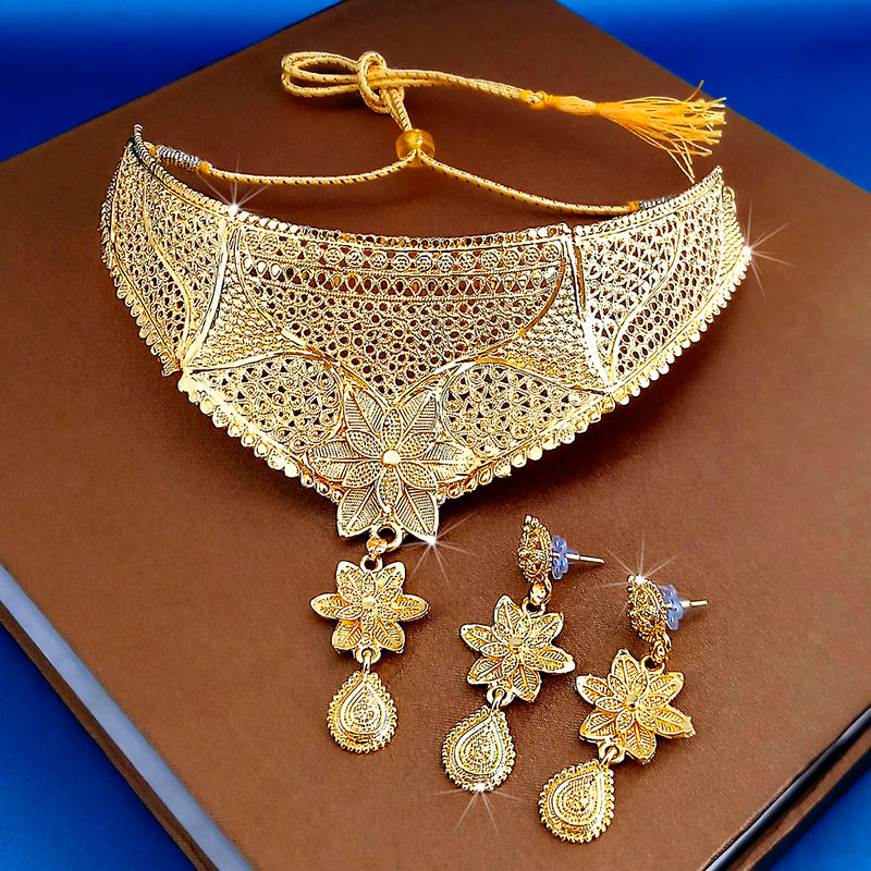 KH101084 - Bridal AD Necklace Earrings Jewellery Set – Kaya Online